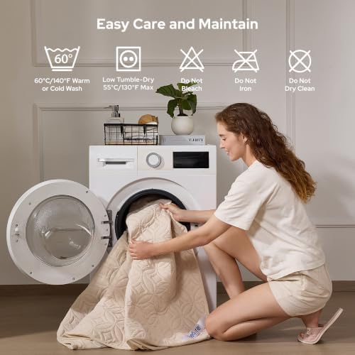 BEDLORE Waterproof Mattress Protector, California King Size Mattress Pad - Image 5