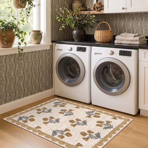 3x4 Floral Entry Rug - Image 6