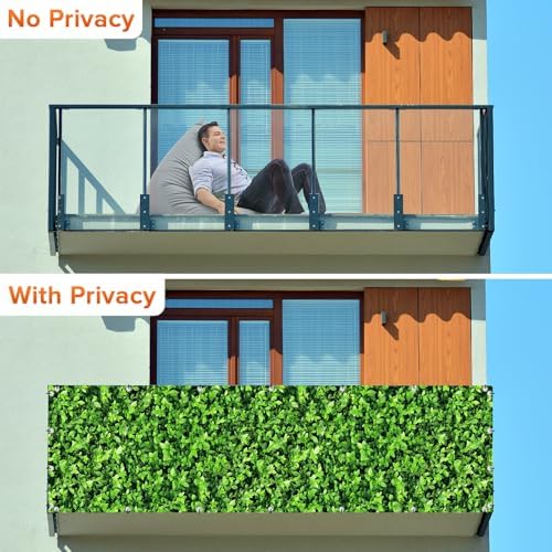 Privacy Fence Screen 3'x42' Windscreen Fencing Mesh Fabric Shade Cover 450 GSM - Image 5