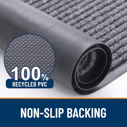 OLANLY Front Door Mat 59x30, Waterproof Heavy-Duty Indoor Outdoor Doormat - Image 3