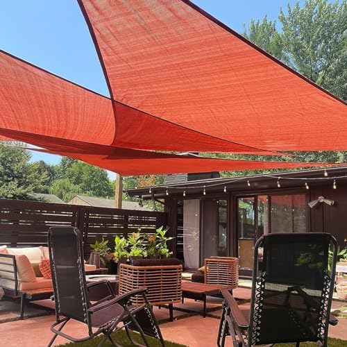 LOVE STORY Custom Size 8' x 15' x 17' Sun Shade Sail by LOVESTORY