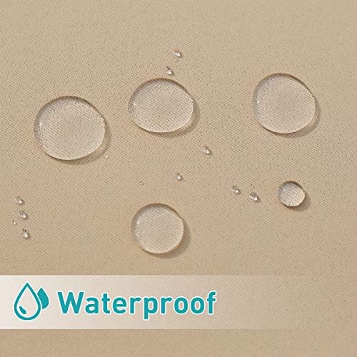 NICETOWN Patio Outdoor Curtain 95 inch Long Waterproof - Image 3