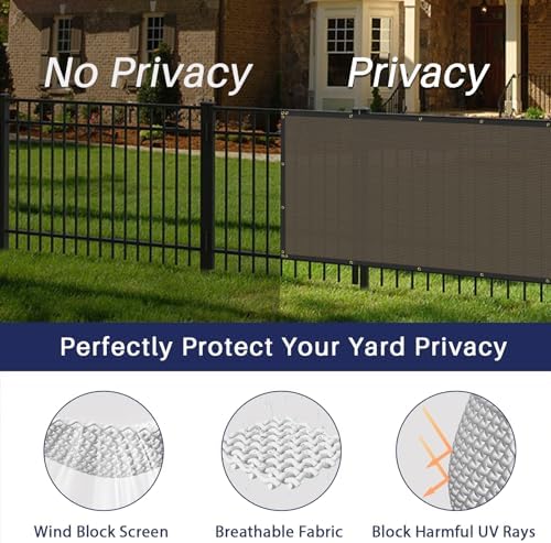 Windscreen4less Privacy Fence Screen Heavy Duty Windscreen Fencing Mesh Fabric - Image 5
