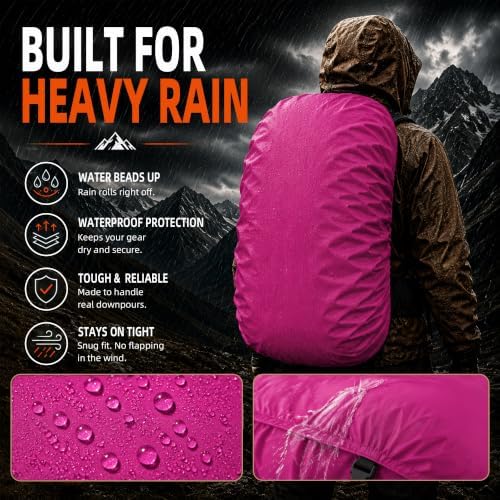 Frelaxy Waterproof Backpack Rain Cover, Pack Covers - Image 3