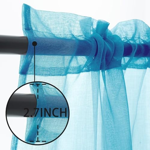 youleyar Sheer Outdoor Curtains - Image 5