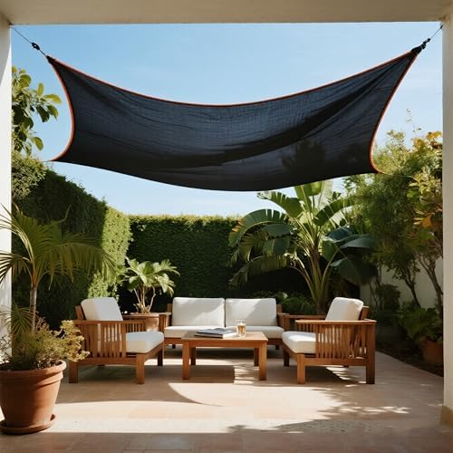 winemana 90% Shade Cloth, Dog Kennel Shade Cover, 20 x 20 FT Sturdy Durable - Image 5