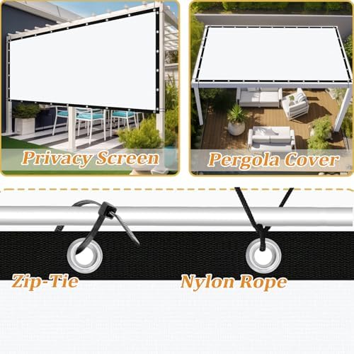 Shade&Beyond Customized Size 90% Sun Shade Cloth - Image 4