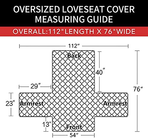 Easy-Going Reversible Couch Cover, 2 Cushion Sofa - Image 6