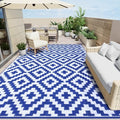 OLANLY Outdoor Rug 10x14 ft Waterproof Reversible Mat by OLANLY