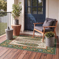 GENIMO 3x5 Outdoor Rug, Washable by GENIMO