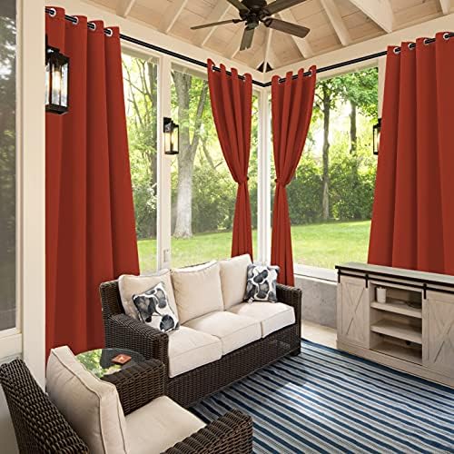 BONZER Waterproof Outdoor Patio Curtains Thermal Insulated - Image 6