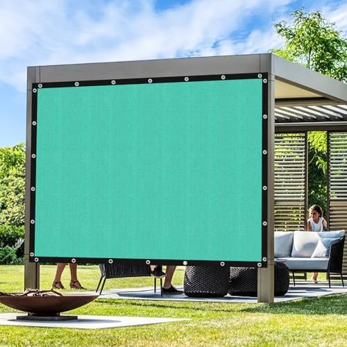 Artpuch Outdoor Pergola Shade Cover 10' X 24' Sun Shade Cloth by Artpuch