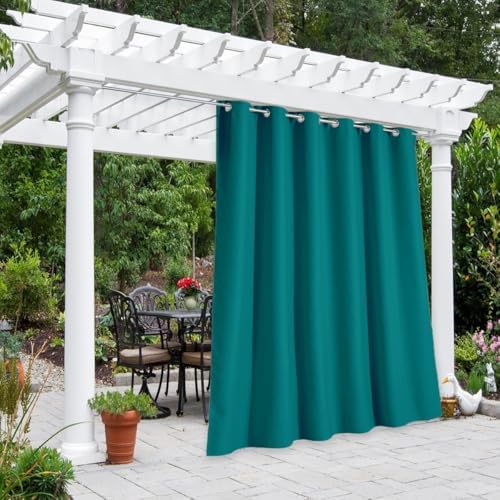 NICETOWN Outdoor Curtainch for Patio Waterproof 84 inch Wide, Thermal Insulated by NICETOWN