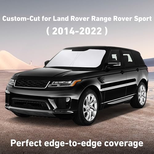 EcoNour Windshield Sunshade for Land Rover Range Rover Sport 2014-2021 2022 - Image 2