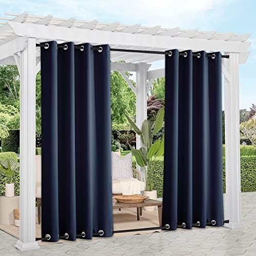 NICETOWN 2 Panels Outdoor Curtains by NICETOWN