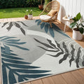 GENIMO 8x10 Outdoor Rug, Washable Quick Dry by GENIMO