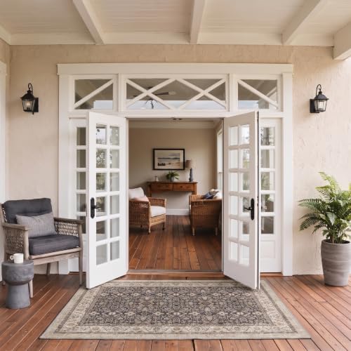 GENIMO 8x10 Outdoor Rug, Washable Quick Dry - Image 4
