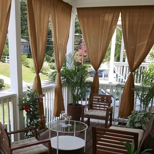 youleyar Sheer Outdoor Curtains - Image 4