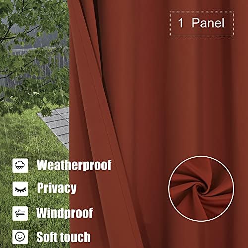 BONZER Waterproof Outdoor Patio Curtains Thermal Insulated - Image 3