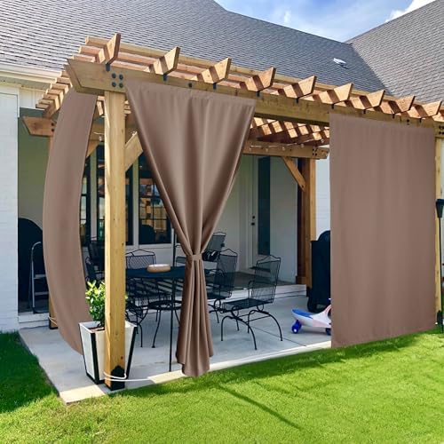 NICETOWN 2 Panels Outdoor Curtains by NICETOWN