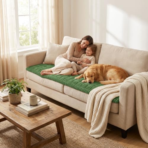 Smiry Couch Cover for Dogs, Non Slip Washable Sofa Protector for Pets - Image 6