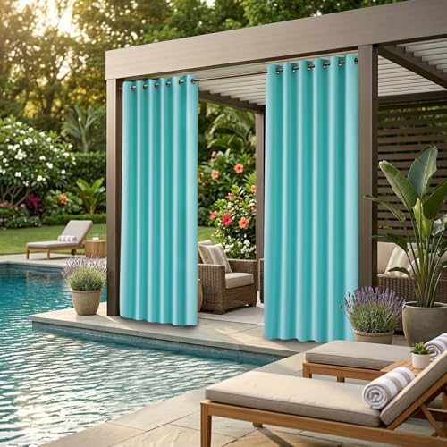DIVA EN CAMINO DEC Outdoor Patio Curtain Waterproof Darkening Thermal Insulated - Image 2
