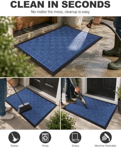 Mibao Front Door Mat Outdoor Entrance, 61.5" x 36" Heavy Duty Welcome Mat - Image 4