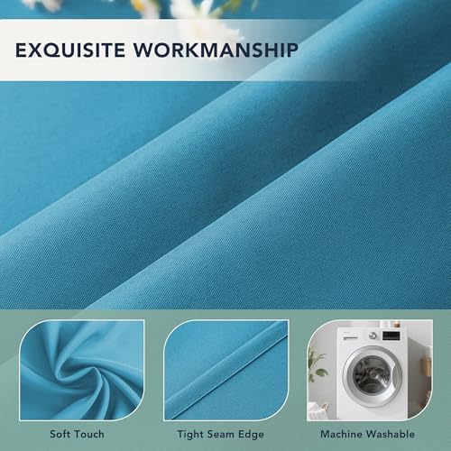 Outdoor Curtains for Patio Waterproof, 6 Drape Panels, Sun Shades - Image 5