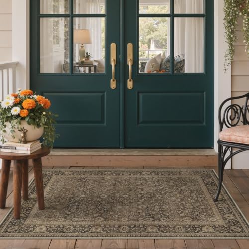 GENIMO Indoor & Outdoor Area Rug 5'x8', Waterproof, Non-Shedding, Easy Cleaning - Image 4