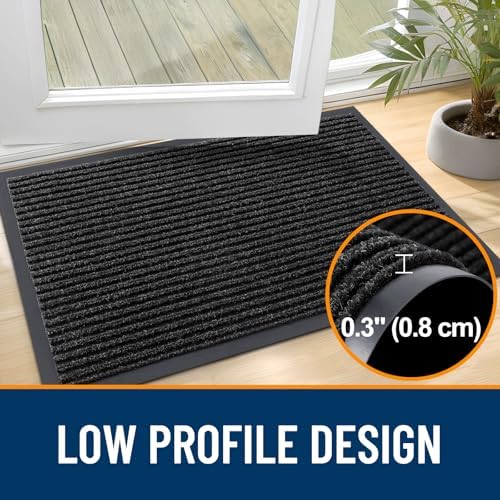 OLANLY Front Door Mat 47x17, Waterproof Heavy-Duty Indoor Outdoor Doormat - Image 4