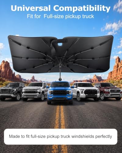 Weektic Truck Windshield Sun Shade - Image 5