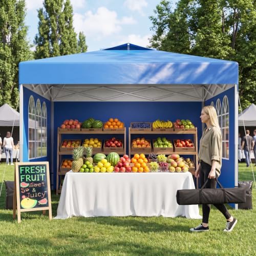 10x10 One Push Pop Up Canopy Tent by Unknown