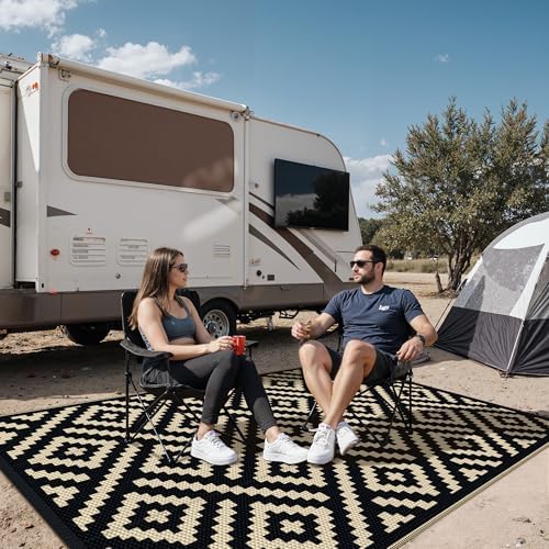 sarben Outdoor Rug, Waterproof Plastic Rugs - Image 3