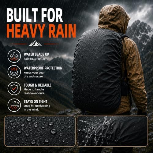 Frelaxy Waterproof Backpack Rain Cover, Pack Covers - Image 2