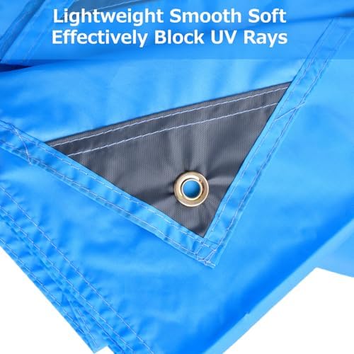 Azarxis Waterproof Camping Tent Tarp Hammock Rain Fly Footprint Ground Cloth - Image 4