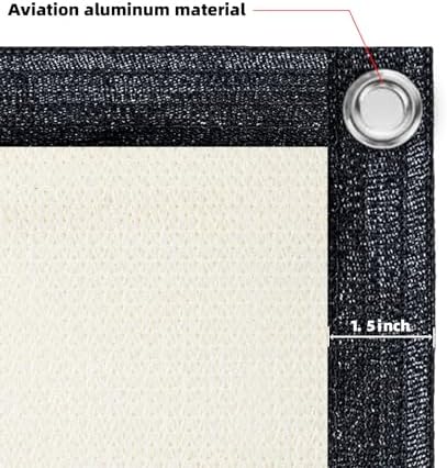 SUNNY GUARD 4' x 10' Privacy Fence Screen, Heavy Duty HDPE Mesh - Image 3