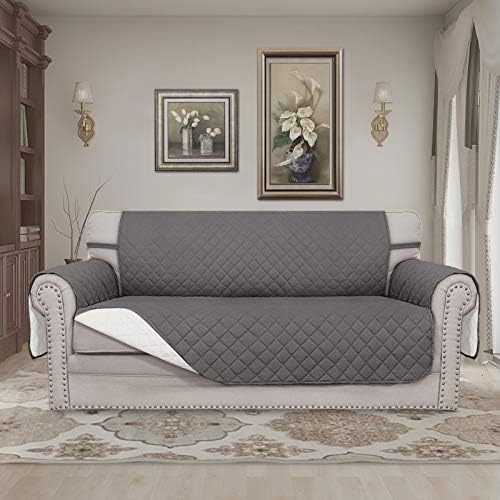 Easy-Going Reversible Couch Cover, 2 Cushion Sofa - Image 2