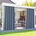 NICETOWN Outdoor Curtains for Patio Waterproof Extra Wide 84 inch, 2 Panels Sun by NICETOWN