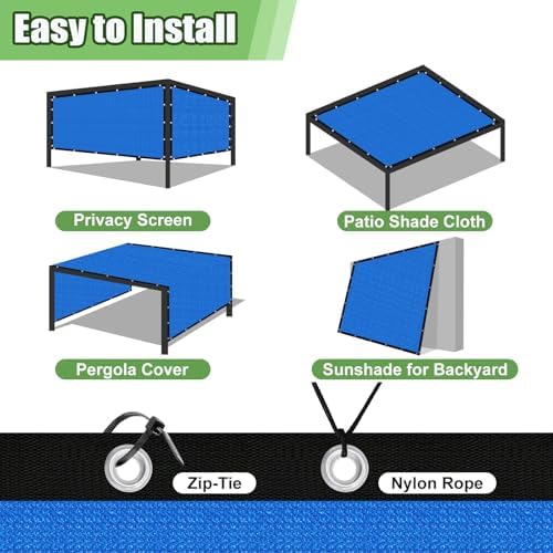 Outdoor 90% Sun Shade Cloth - Image 6