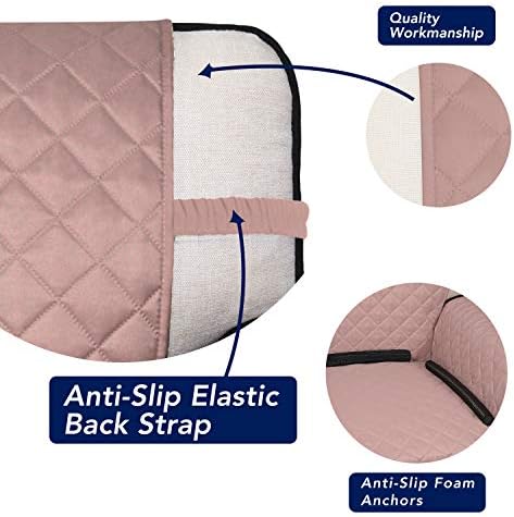 PureFit Reversible Quilted Sofa Cover, Water Resistant Slipcover Furniture - Image 3