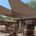 LOVE STORY Custom Size 9' x 9' x 12.7' Sun Shade Sail by LOVESTORY