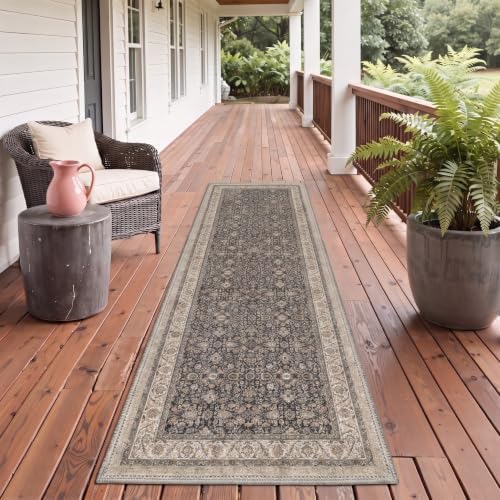 GENIMO 2.5x8 Outdoor Runner Rug, Washable by GENIMO
