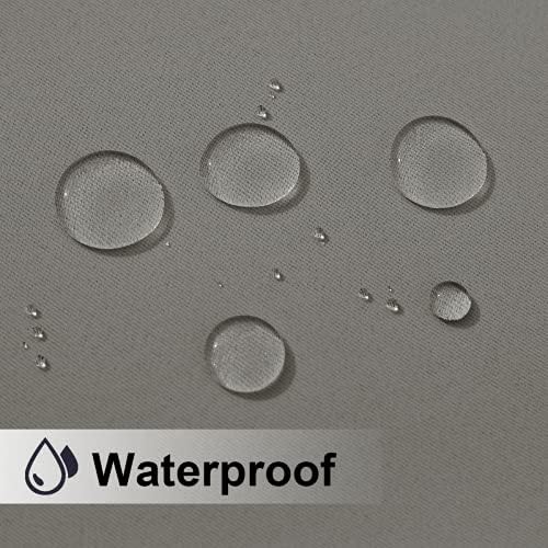 NICETOWN Outdoor Curtain for Patio Waterproof, Grommet Top Thermal Insulated - Image 4