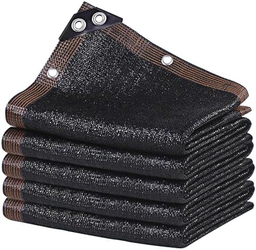 winemana Black Shade Cloth 30x30 FT– 70% Sun Shade Mesh Tarp by winemana