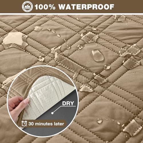TAOCOCO Waterproof Loveseat Recliner Cover - Image 4