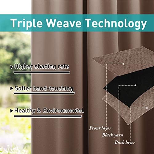 NICETOWN 2 Panels Outdoor Curtains - Image 5