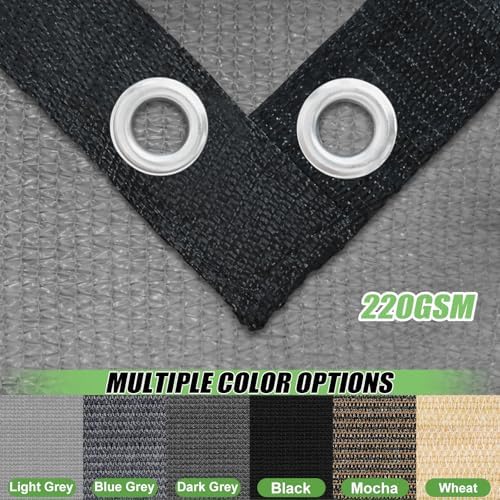 90% Outdoor Sun Shade Cloth, Privacy Screen Sunshades - Image 4