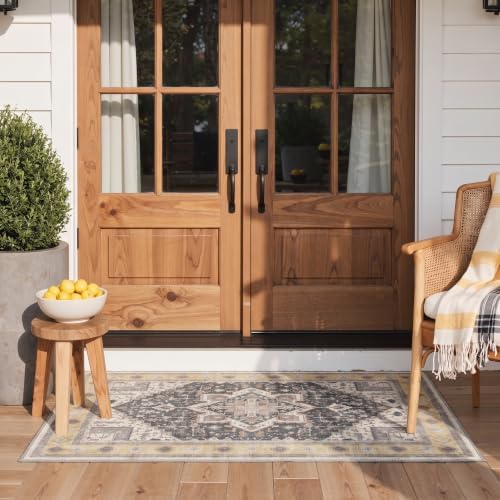 GENIMO 8x10 Outdoor Rug, Washable Quick Dry - Image 4