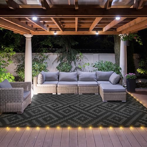 GENIMO Outdoor Rug, Waterproof Plastic Rugs - Image 2
