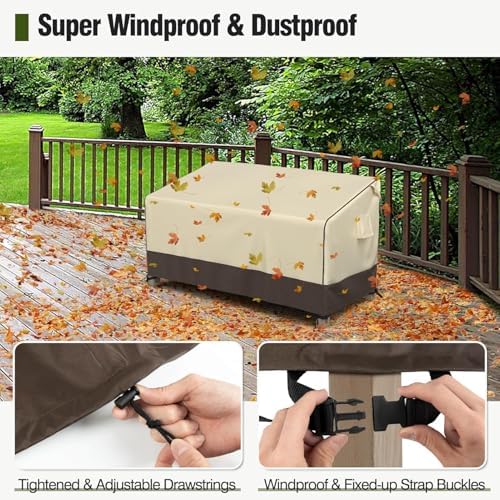 MR.COVER Outdoor Couch Cover Waterproof, Patio Furniture Covers - Image 5